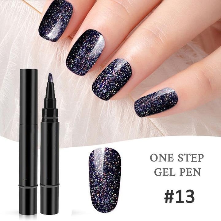 💅HOT SALE BUY 1 GET 1 FREE - £7.99! ✨One Step Nail Gel Pen🎨