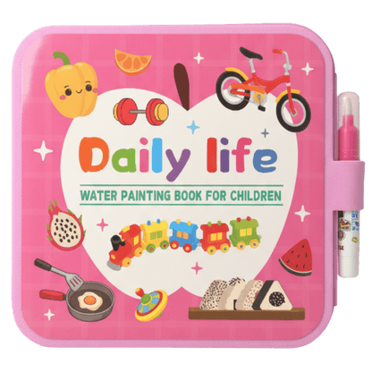 MagicReveal™ Mess-Free Coloring Book + Magic Marker