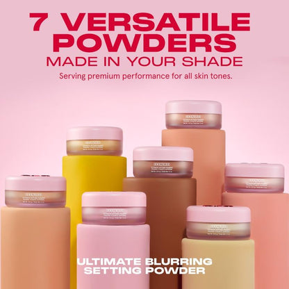 🔥LAST DAY SALE £8.99 with FREE BRUSH!!🎁Ultimate Blurring Setting Powder Full-Sized🌞Summer essential