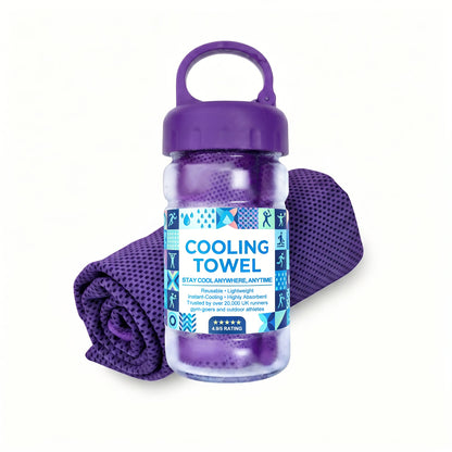 🔥Summer Hot Sale - BUY 1 GET 1 FREE!!⚡50K+ SOLD!❄️Cold Sweat Towel You Can Use Anywhere, Anytime! Reusable Soft Absorbent Cooling Portable