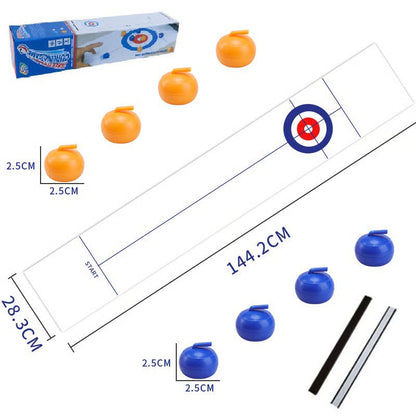 🔥Best Christmas Game-Up to 70% OFF🎅2025 New Tabletop Family Curling Game