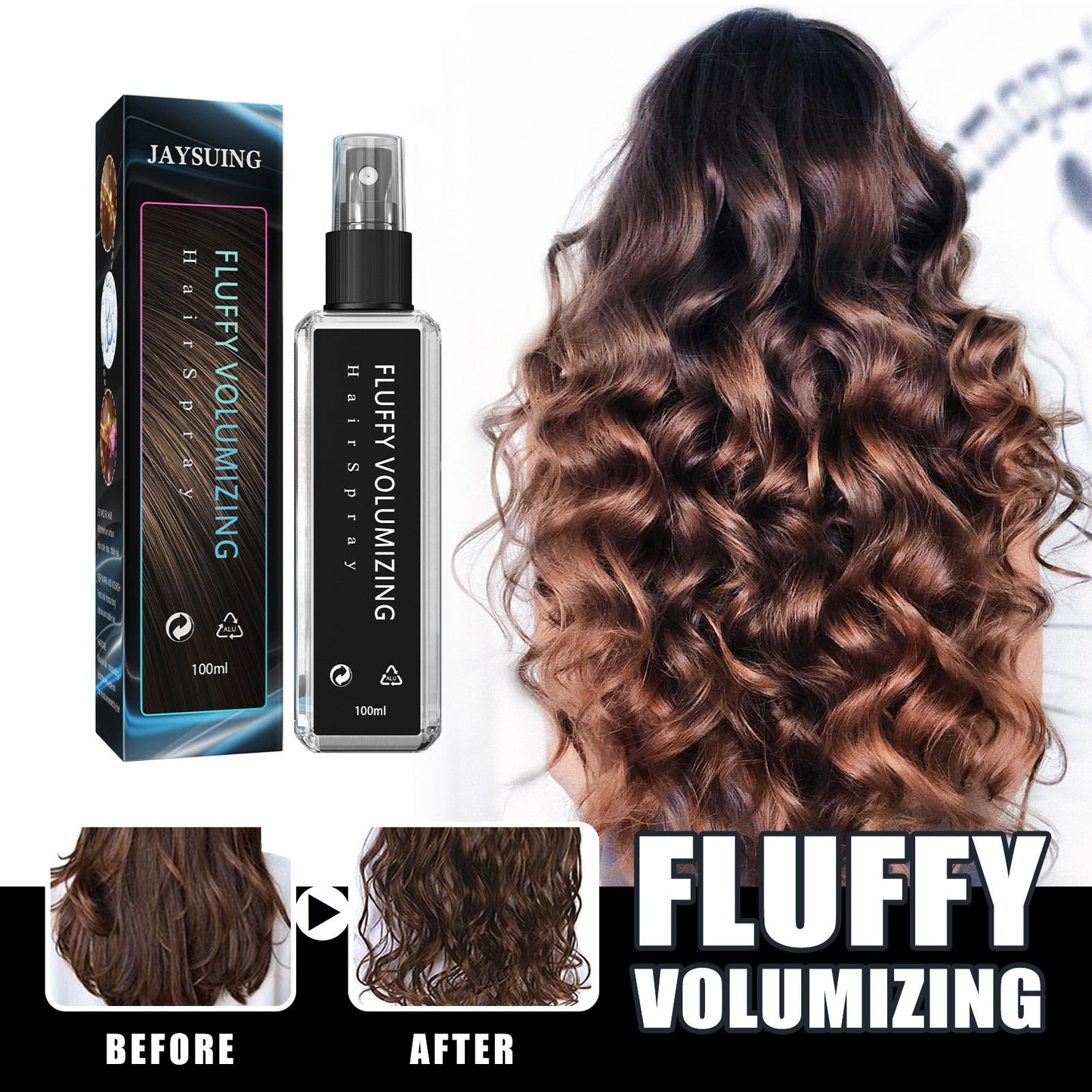 🔥LAST DAY SALE 49% OFF✨Natural Plant Protein Hair Thickening Spray