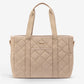 2Pcs Quilted Puffer Laptop Handbag, 15.6" 17"