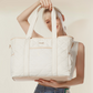 2Pcs Quilted Puffer Laptop Handbag, 15.6" 17"