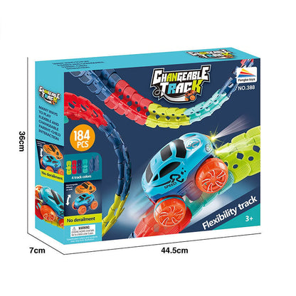 🎅Christmas Surprise Gift 50%OFF🎁Flexible Changeable Magic Race Car Track Toys