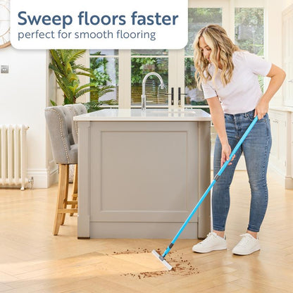 🧼LAST DAY SALE: Only £10.99! 🔥🔥Minky Flexi Edge Sweeper: Multi-Surface Cleaning for Floors, Carpets & Windows