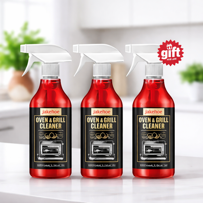 🧼 BUY 2 GET 1 FREE! ✨ Oven & Grill Cleaner Spray – Dissolves Grease in 5 Mins, No Scrubbing & Eliminates Odors 🔥  21 Reviews