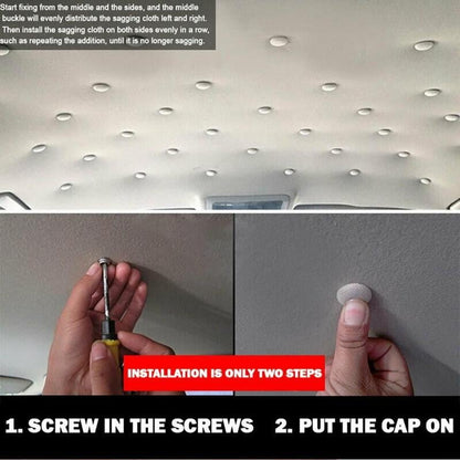 Car Roof Cloth Falling Off Repair Special Buckle
