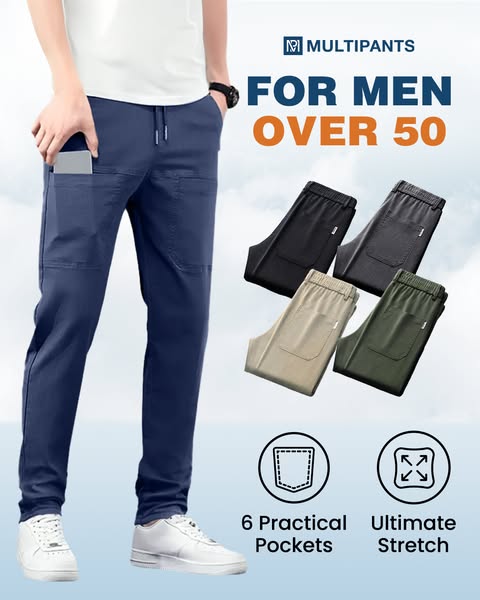 🔥Last Day Sale 60% OFF🏆MultiPants – High Stretch Multi-pocket Durable Cargo Pants