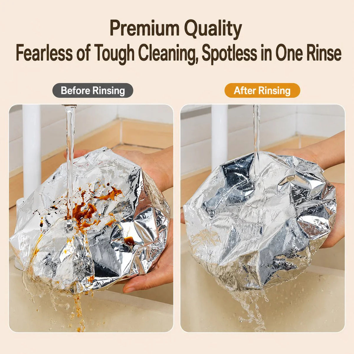 🏆 Last Day Special Price £6.99!!🍽️Reusable Aluminum Foil Thermal Food Cover — Heat-Retaining, Washable & Freshness-Preserving Kitchen Essential