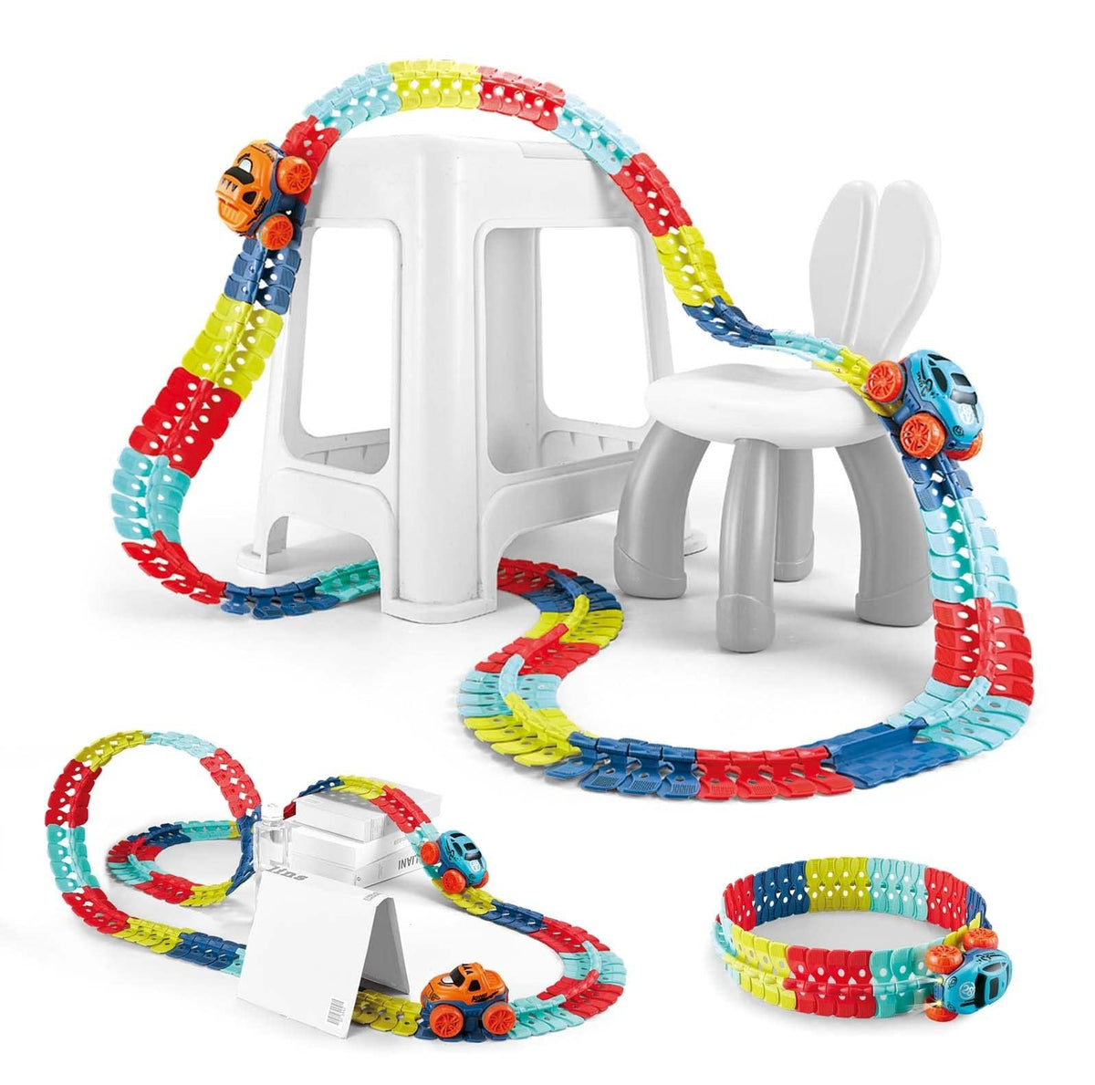 🎅Christmas Surprise Gift 50%OFF🎁Flexible Changeable Magic Race Car Track Toys