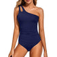 ⛱️LAST DAY SPECIAL PRICE: ￡12.99!!💖One Shoulder One Piece Swimsuit for Women👙