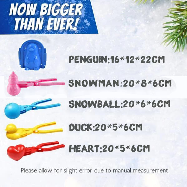 🔥HOT SALE 50% OFF!!⚡50K+ SOLD!❄️Endless Fun Snowball Kit