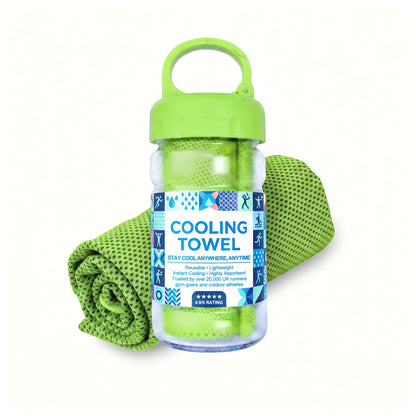 🔥Summer Hot Sale - BUY 1 GET 1 FREE!!⚡50K+ SOLD!❄️Cold Sweat Towel You Can Use Anywhere, Anytime! Reusable Soft Absorbent Cooling Portable