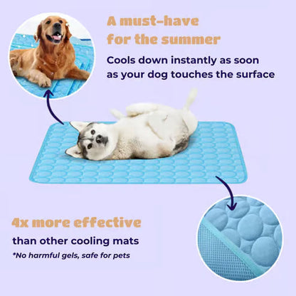 🌞🐱Summer Hot Sale 49% OFF🧊Premium Cooling Mat For Pet🐶