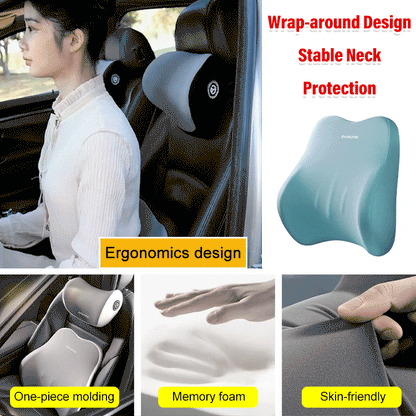 🚗💤 Relieve Driving Fatigue!Non-deformable High-grade Car Cushion