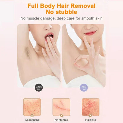 🔥Only £10.99 Last Day Promotion!🎁🌸2-In-1 Women's Electric Cordless Shaver