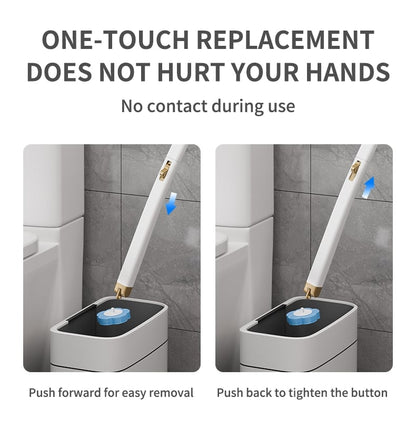 🔥Big Sales 49% OFF🔥Wall-Mounted Toilet Brush Set 🚽✨