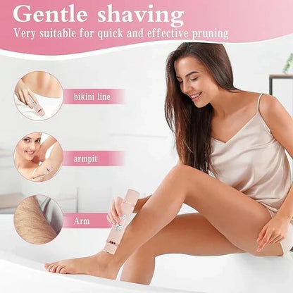 🔥Only £10.99 Last Day Promotion!🎁🌸2-In-1 Women's Electric Cordless Shaver