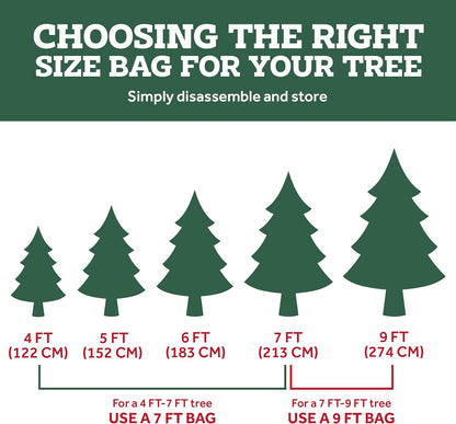 🎄Last Day Special Price £10.99!!⚡50K+ SOLD!🔥Christmas Tree Durable Waterproof Storage Bag