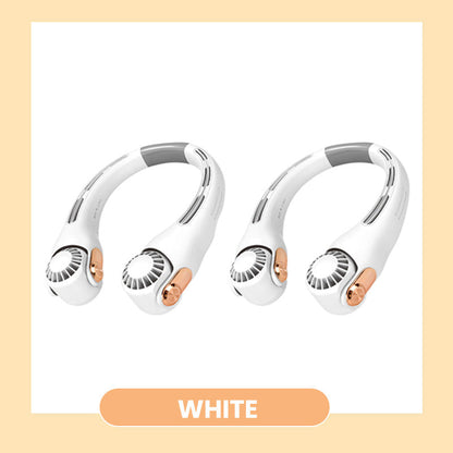 🔥Last Day Special Price £14.99!!🎁-❄️360° Rotating Neck Fan