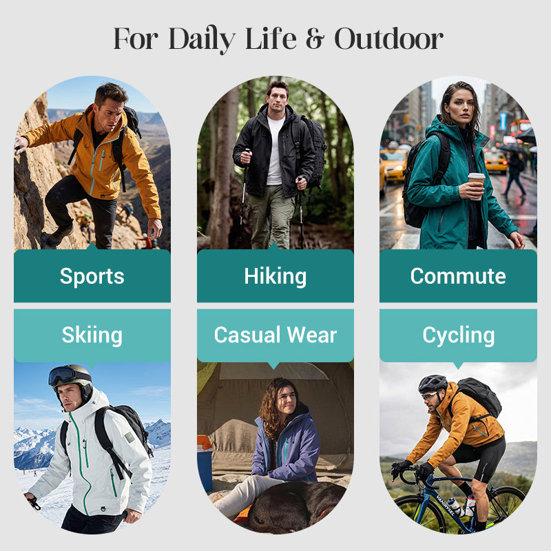 📢📢50% OFF !! ⏰Outdoor Waterproof Sports Hooded Jacket