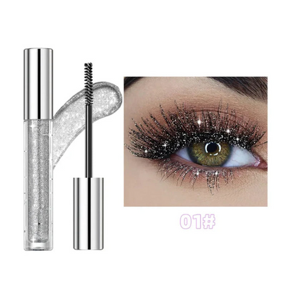 💎BUY 1 GET 1 FREE🌟 Waterproof Diamond Glitter Mascara - Long-lasting Curl, Sparkling Shine, Create Captivating Eyes!