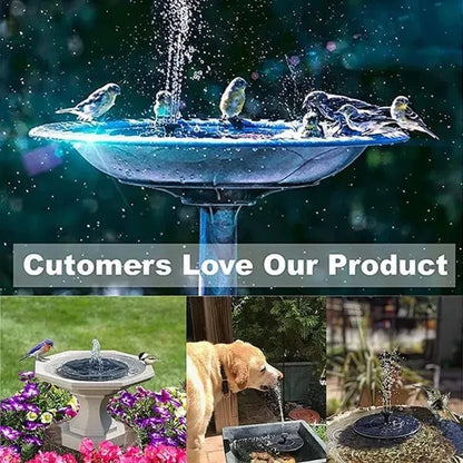 🔥LAST DAY SALE ￡9.99!!💥-🏡Upgraded Solar Powered Water Fountain Pump With Accessories