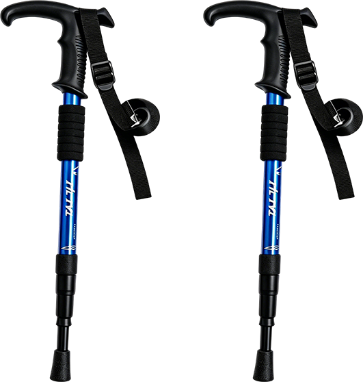 ⛰️ Last Day Special Price £9.99 ! ✨ Adjustable Aluminum Alloy Trekking Pole – Durable, Shock-Absorbing, Lightweight 🌲
