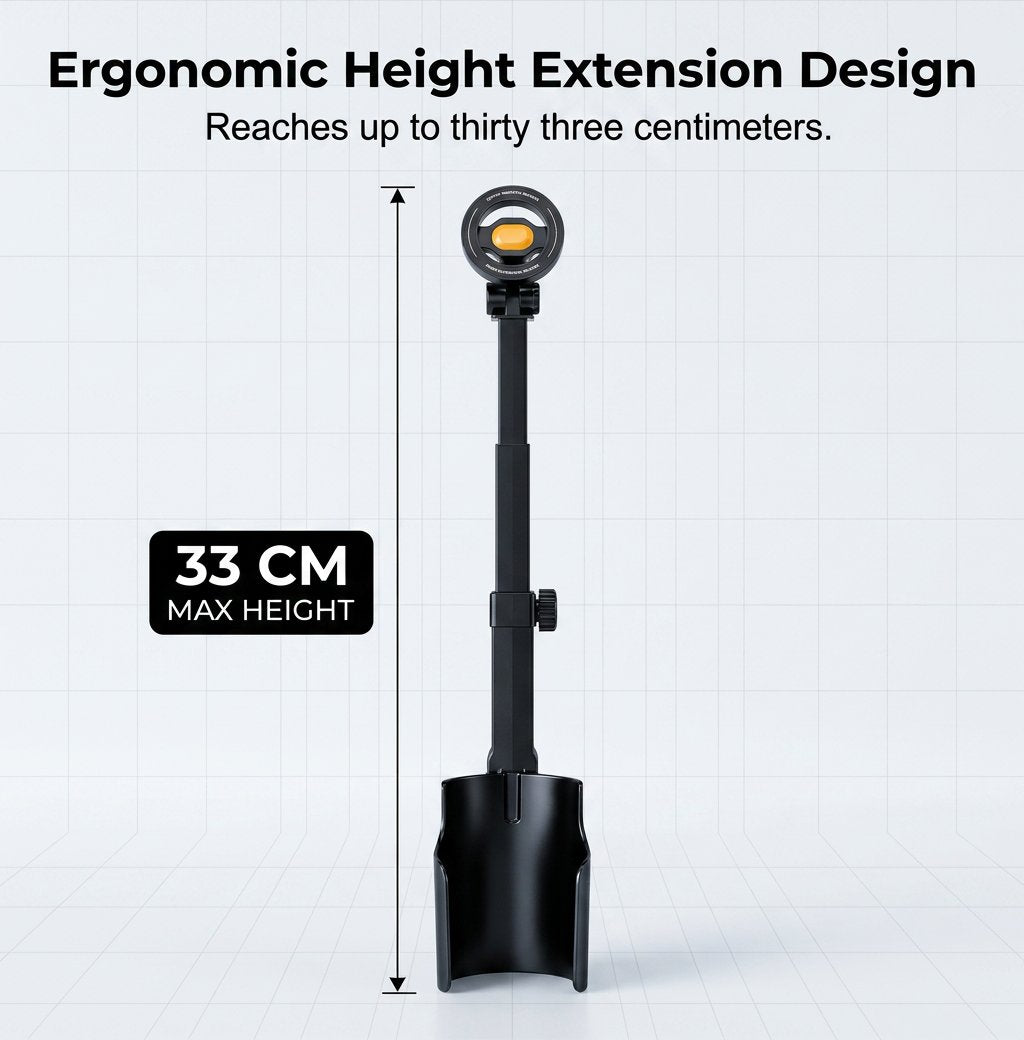 48%OFF|🔥Car Cup Holder Phone Mount – 360° adjustable, strong N52 magnet, one-handed operation, fits all phones, stable magnetic and clamp models for safe driving