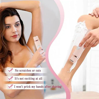 🔥Only £10.99 Last Day Promotion!🎁🌸2-In-1 Women's Electric Cordless Shaver