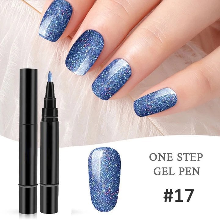 💅 Limited Time Buy 1 Get 1 Free - £9.99! ✨One Step Nail Gel Pen🎨