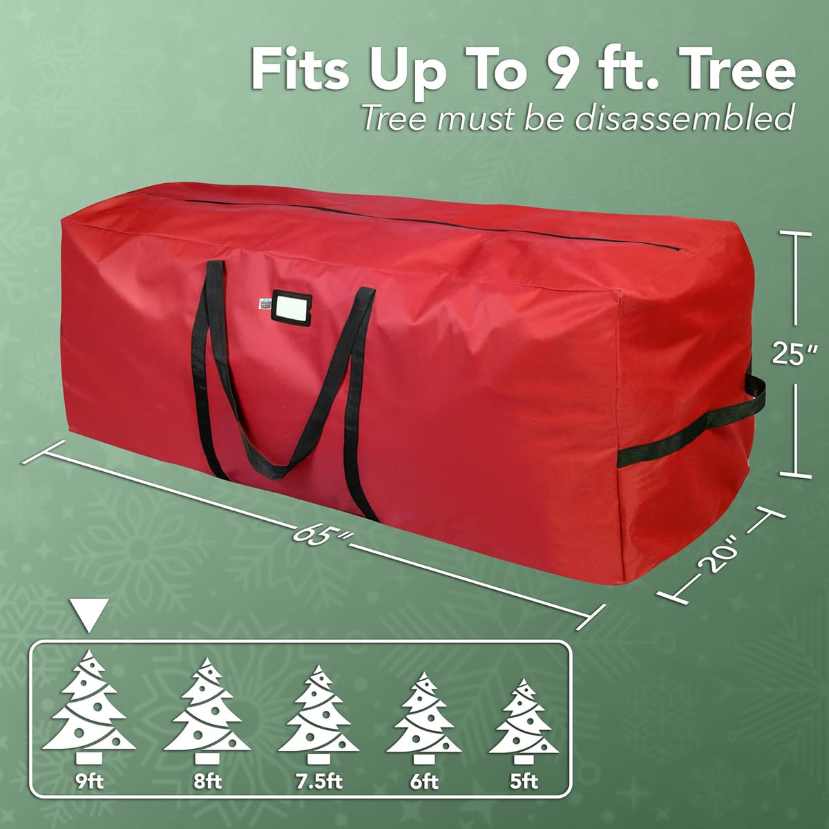 🎄Last Day Special Price £10.99!!⚡50K+ SOLD!🔥Christmas Tree Durable Waterproof Storage Bag