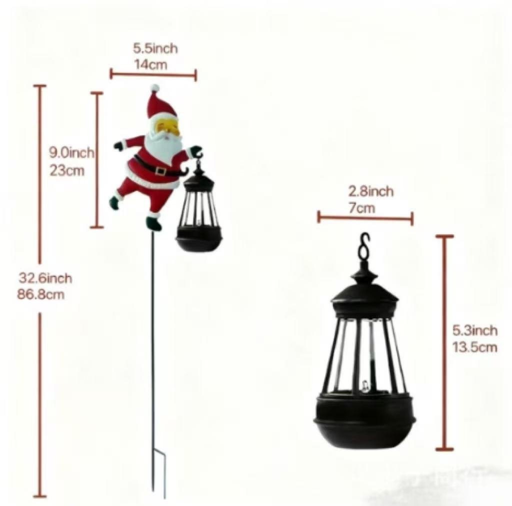 💥BLACK FRIDAY SPECIAL PRICE:£11.99!!🎅Christmas Solar Kettle Light & Lantern Garden Decor Collection