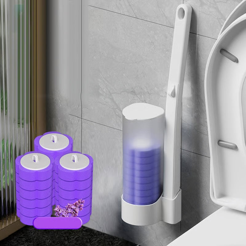 🔥SUMMER HOT SALE £6.99!!💥50K+ SOLD!🚽💦Hands-Free Cleaning Gadget🧽Disposable toilet cleaning tool💦