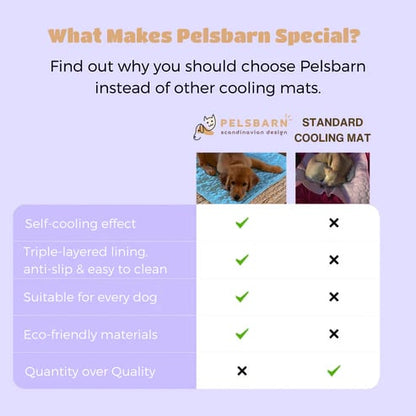 🔥Summer Hot Sale - ONLY £7.99!!⚡50K+ SOLD!🧊Pet Cooling Ice Silk Mat