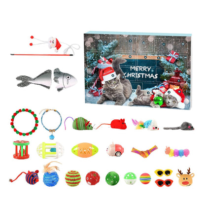 🎄Christmas Sale-Up to 50% OFF🐾 Cat Advent Calendar 2025 🎁 24 Toys for a Meowy Christmas! ✨