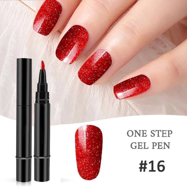 💅 Limited Time Buy 1 Get 1 Free - £9.99! ✨One Step Nail Gel Pen🎨