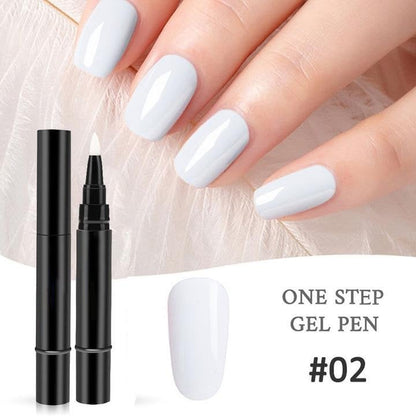 💅HOT SALE BUY 1 GET 1 FREE - £7.99! ✨One Step Nail Gel Pen🎨
