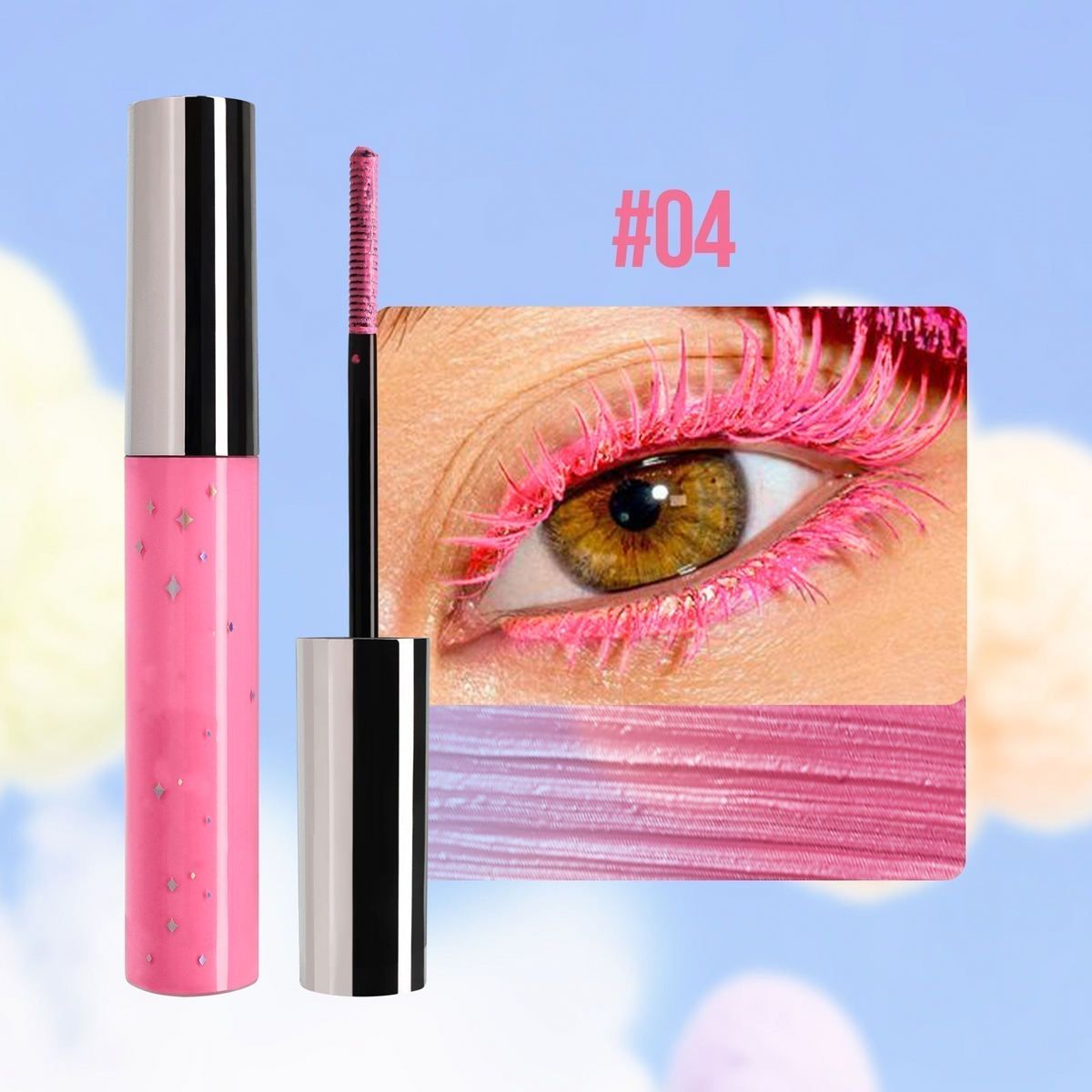 💎BUY 1 GET 1 FREE🌟 Waterproof Diamond Glitter Mascara - Long-lasting Curl, Sparkling Shine, Create Captivating Eyes!