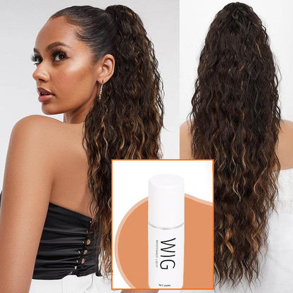 💜2026 NEW IN £12.99!!⚡50K+ SOLD! 💜Curly Wavy Frizzy Hair Extension with Ponytail