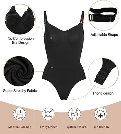⏰Historically lowest price:£9.99💥🔥SNATCHED SHAPEWEAR BODYSUIT