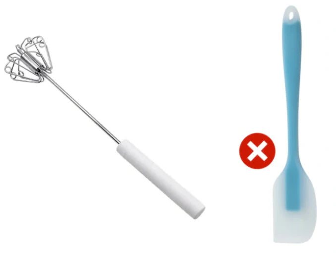 🥚 BUY 2 GET 1 FREE! 🔥 Stainless Steel Semi-Automatic Hand Egg Beater – Fast & durable – Perfect for eggs, batter or cream – smooth whisking without effort 🍳