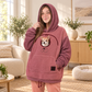 2026 A must-have for pet lovers 🐾 Cozy Fleece Pet Bonding Pouch Hoodie – Warm & Supportive Small Pet Carrier Clothing🐶🐱