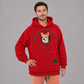 2026 A must-have for pet lovers 🐾 Cozy Fleece Pet Bonding Pouch Hoodie – Warm & Supportive Small Pet Carrier Clothing🐶🐱