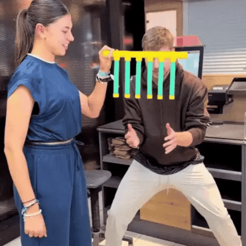 🎄Best Christmas Game 70% OFF!!🎁The Reflex Game-Catching Sticks Game Reaction Training Toy