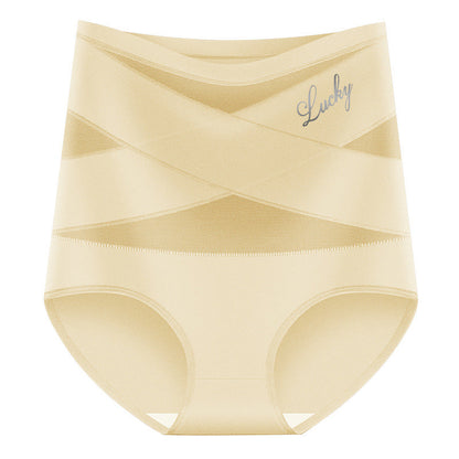 💖Last Day-Buy 1 Get 3 Packs💖Plus-Size High-Waist Cross Tummy Control Panties🎁Free socks Today!!
