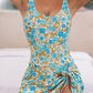 👙LAST DAY SALE 50% OFF!!💃Elegant Tummy Control One-Piece Swimdress for Women – Flattering Fit with Skirted Design