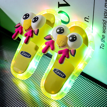 🔥Last Day Sale 60% OFF⏰🩴👀Cute Slippers With Cartoon Motifs That Glow👣🎁