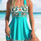 🔥Last Day Special Price £13.99!!⚡50K+ SOLD!👙Strap Top & Fitted Swim Shorts Separable Swimsuit 